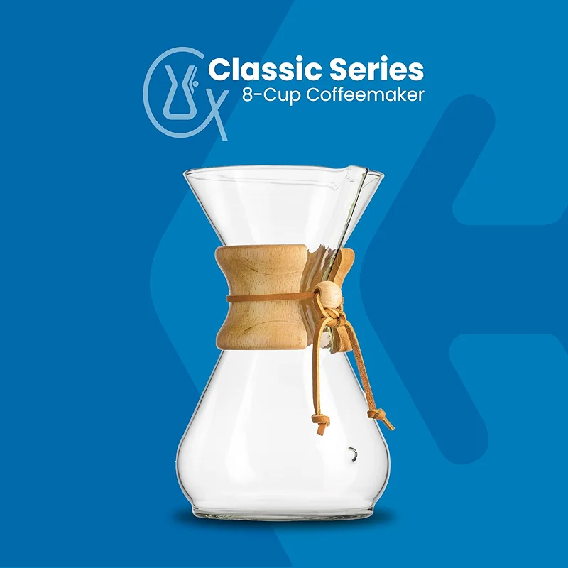 Chemex Bundle - 8-Cup Classic Series - 100 ct Square Filters - Exclusive — image 7