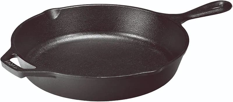 Lodge Seasoned Cast Iron Skillet 10.25 Inches - PFAS-Free — image 1
