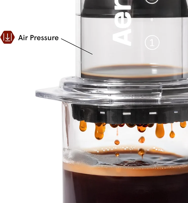 AeroPress Clear Coffee Press - All-in-One French Press — image 3