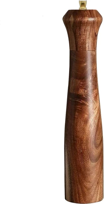 Wooden Pepper Grinder Pepper Mill with Adjustable Coarseness Pepper — image 1