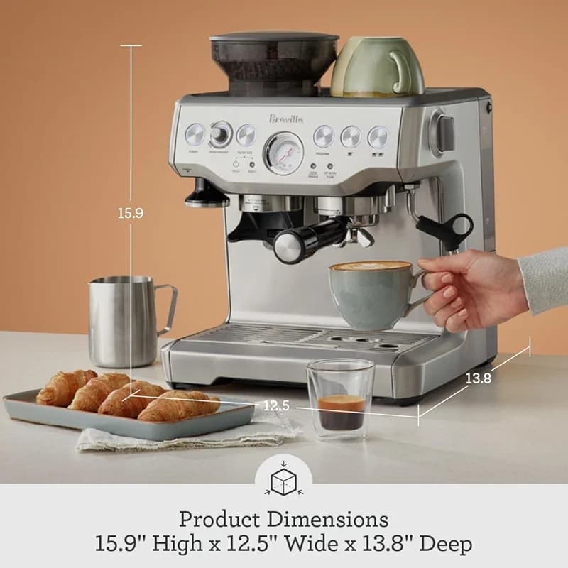 Breville RM-BES870XL Barista Express Espresso Machine — image 4