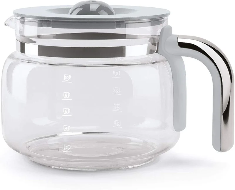 Smeg 50's Retro Style Aesthetic Drip Coffee Machine with 10 Cup Glass — image 2