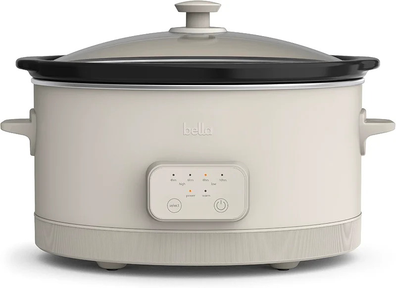 bella 6.0 Qt Programmable Slow Cooker — image 1