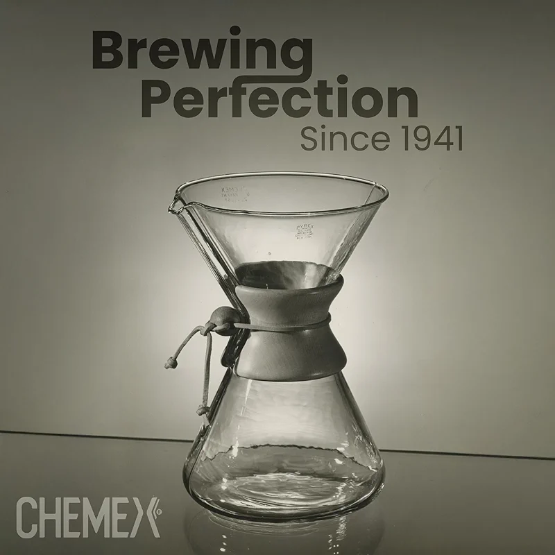 Chemex Bundle - 8-Cup Classic Series - 100 ct Square Filters - Exclusive — image 8