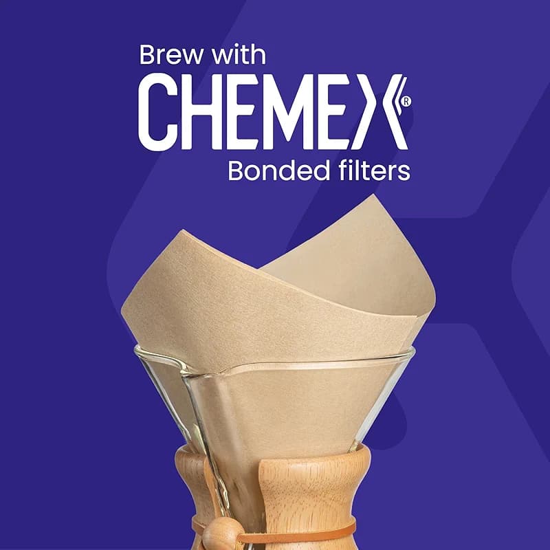 Chemex Pour-Over Glass Coffeemaker - Glass Handle Series - 8-Cup — image 8