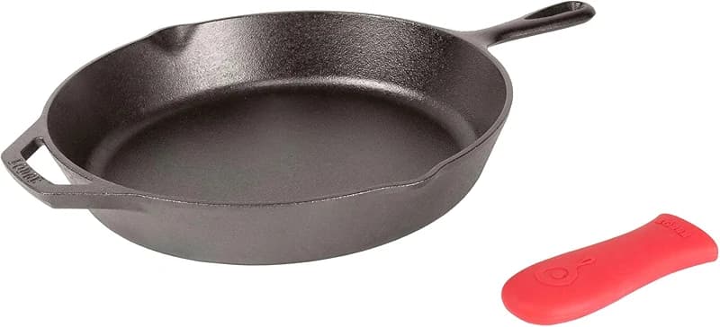 Lodge Seasoned Cast Iron Skillet 12 Inches - Quality Frying Pan for the — image 4