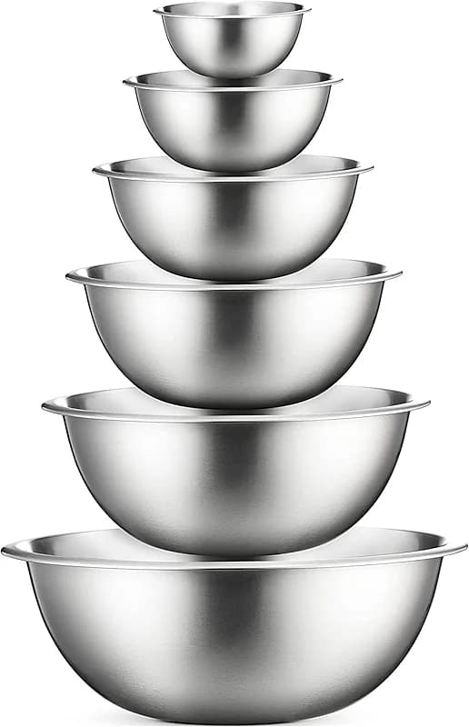 FineDine Stainless Steel Mixing Bowls Set — image 1