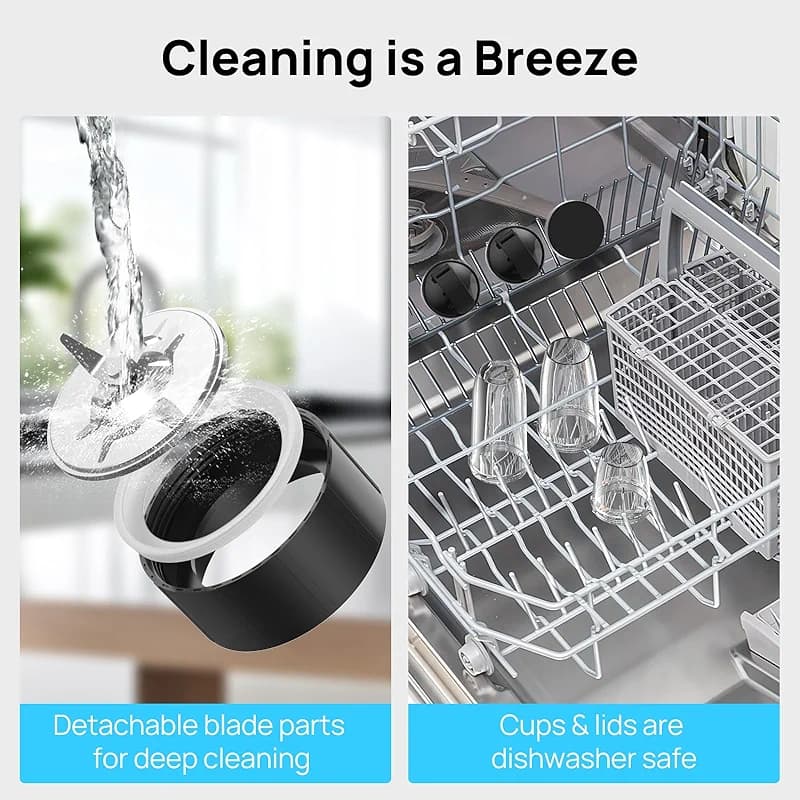 Consciot CB08 11-Piece Blender for Kitchen and Personal Size — image 5