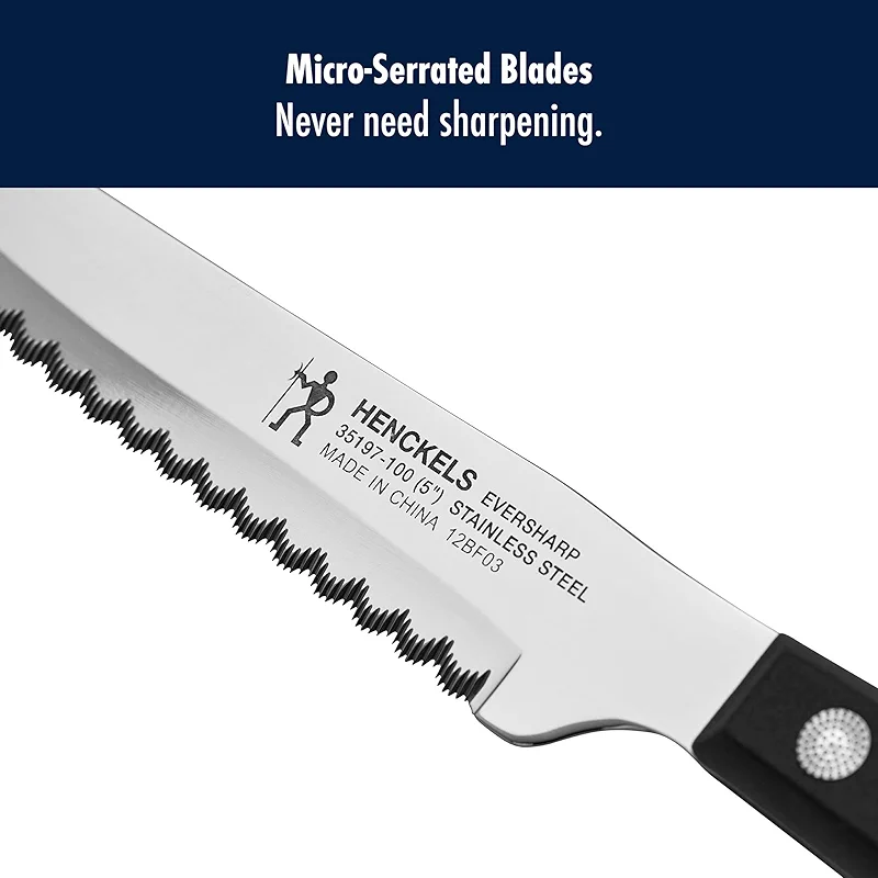 HENCKELS Razor-Sharp Steak Knife Set of 8