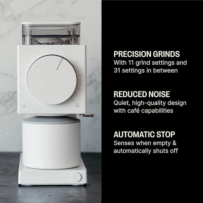 Fellow Gen 2 Ode Burr Coffee Grinder Electric with 31 Settings for Drip — image 6