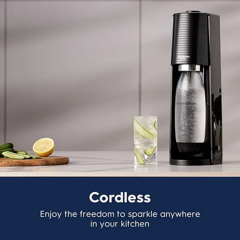 sodastream Terra Sparkling Water Maker Bundle in Black - includes 3-Pack — image 7