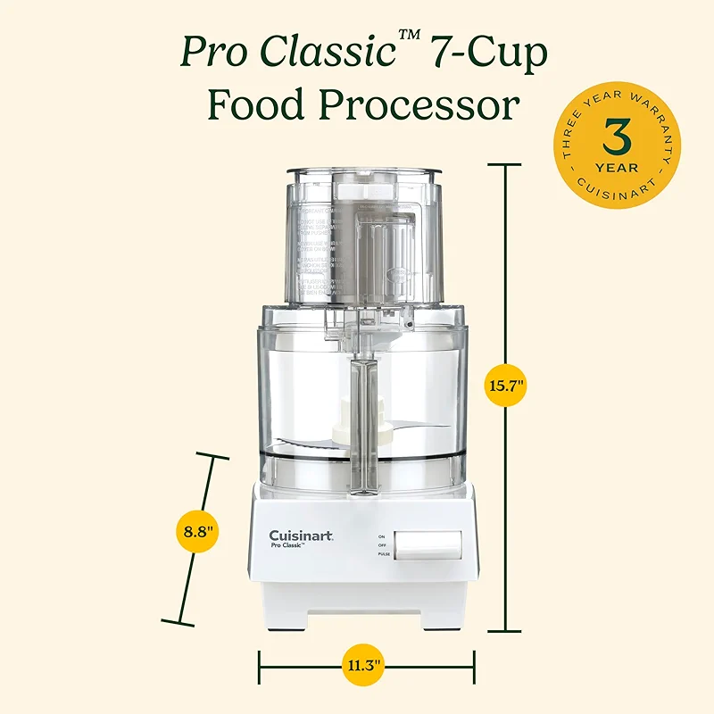 Cuisinart 7-Cup Pro Classic Food Processor