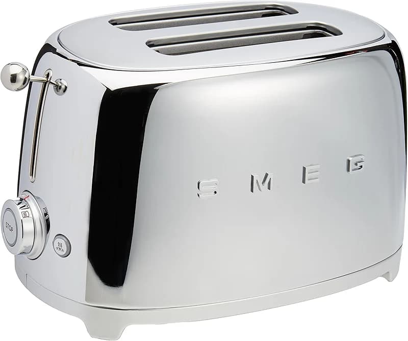 Smeg 2 Slice Toaster with 6 Presets and Defrost Function and Removable — image 2