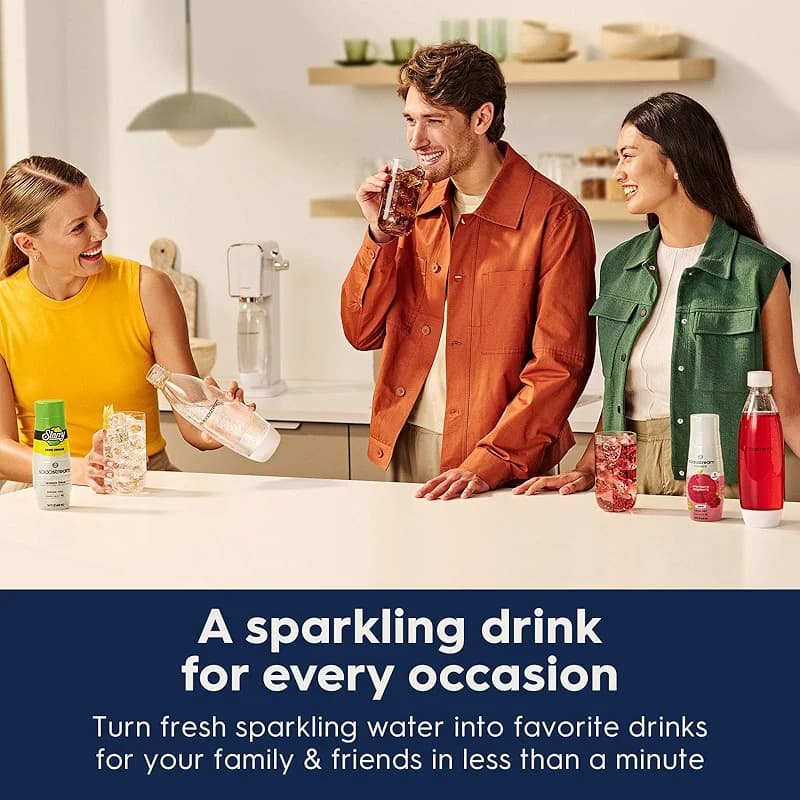 sodastream Terra Sparkling Water Maker Bundle in Black - includes 3-Pack — image 5