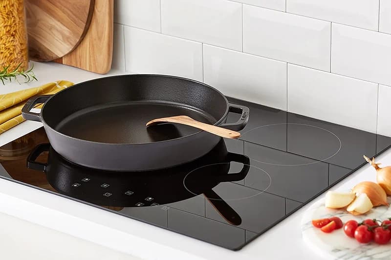 STAUB Cast Iron 13-inch Double Handle Fry Pan - Matte Black — image 2