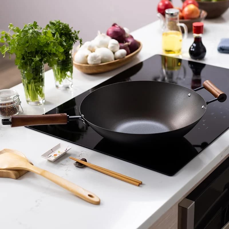 Joyce Chen Classic Series 14-Inch Preseasoned Carbon Steel Wok — image 7