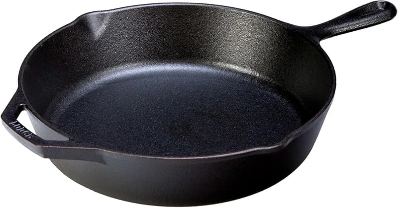 Lodge Seasoned Cast Iron Skillet 12 Inches - PFAS-Free — image 7