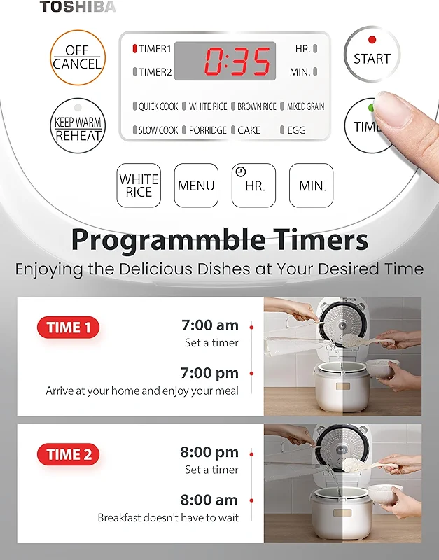 Toshiba Mini Rice Cooker — image 3