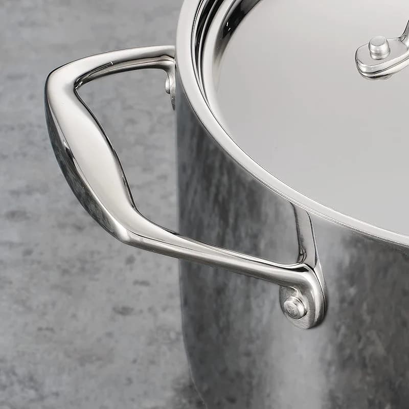 Tramontina Signature Tri-Ply Clad Stainless Steel 4-Quart Sauce Pan with — image 3