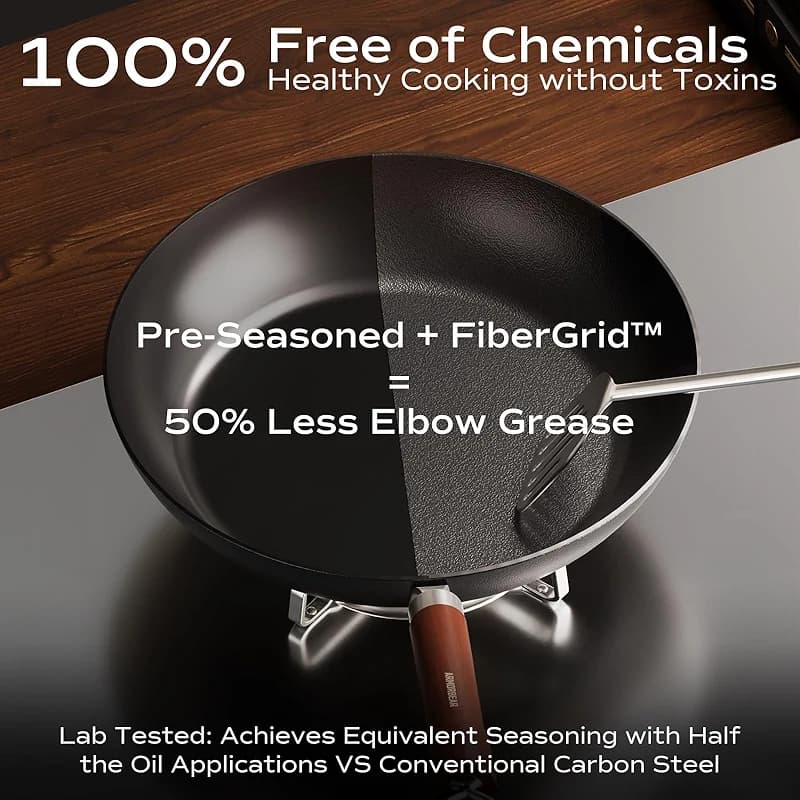 Carbon Steel Frying Pan — image 6