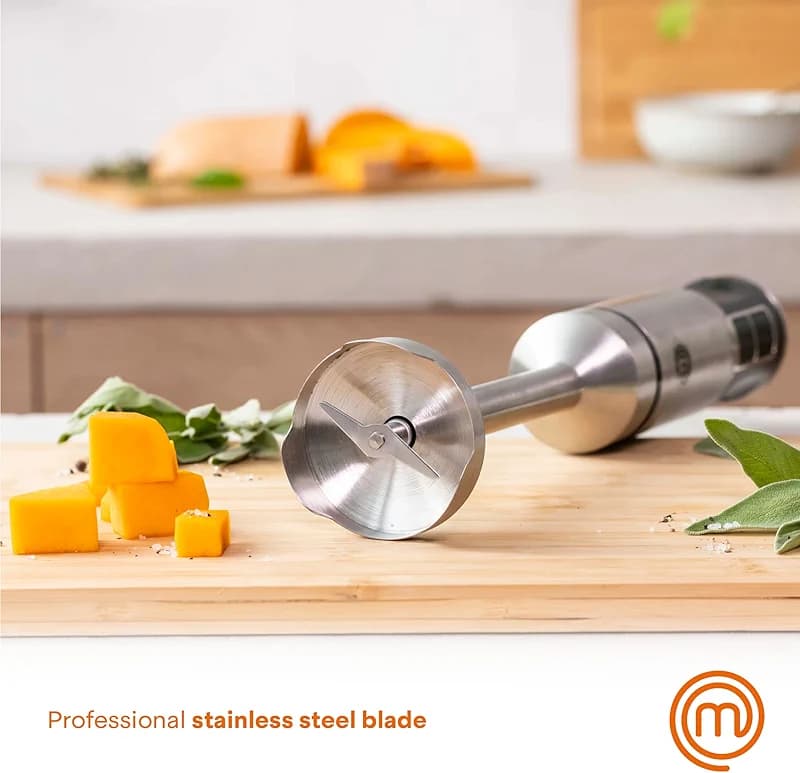 MasterChef Immersion Blender Handheld with Electric Whisk & Milk Frother — image 2