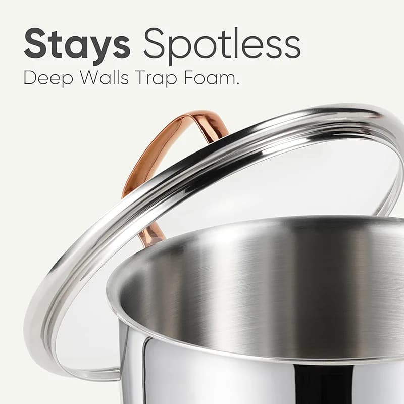 CAROTE 8 Qt Tri-Ply Stainless Steel Stockpot — image 5
