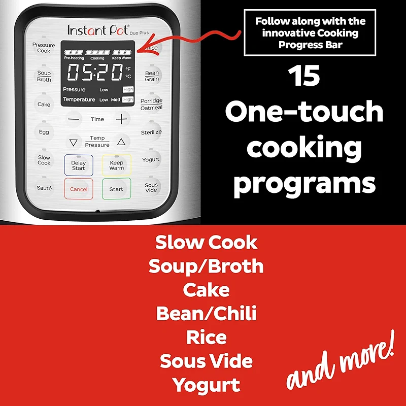 Instant Pot Duo Plus 9-in-1 Electric Pressure Cooker — image 7