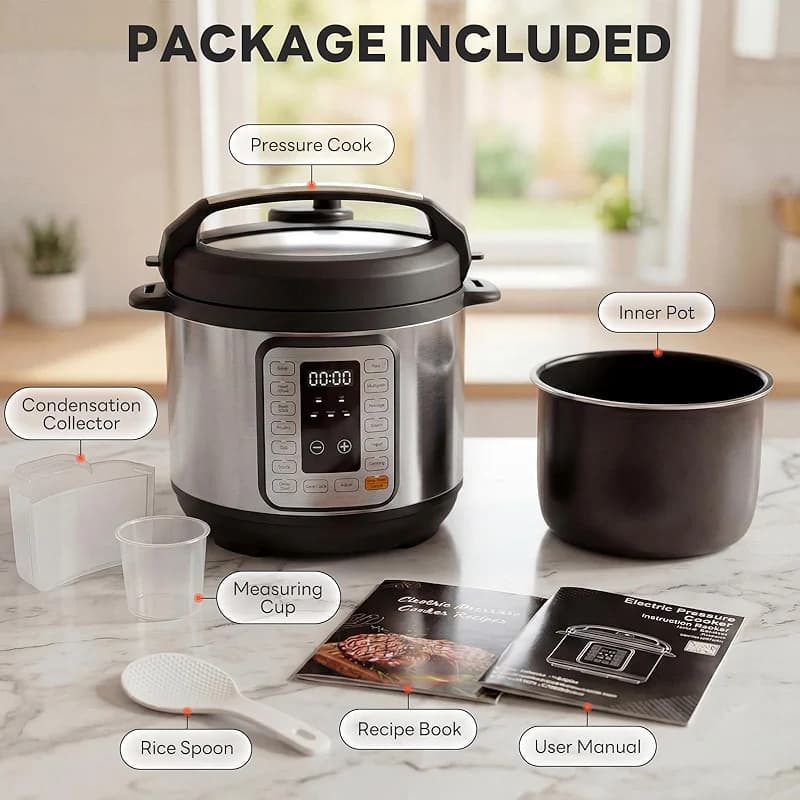 Sweetcrispy 16-in-1 Electric Pressure Cooker 8QT — image 4