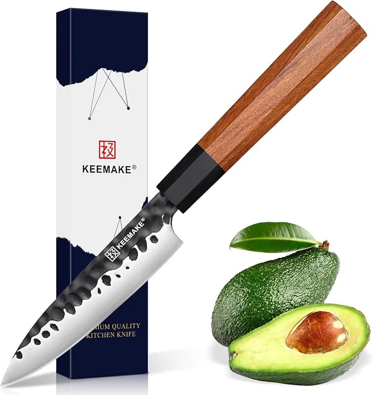 KEEMAKE Paring knife Japanese 4.5 inch Small Kitchen Knife — image 1