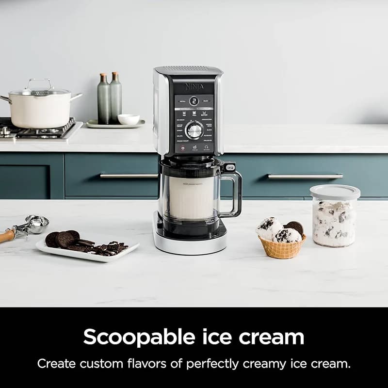 Ninja NC501 CREAMi Deluxe 11-in-1 Ice Cream & Frozen Treat Maker with 2 XL — image 3