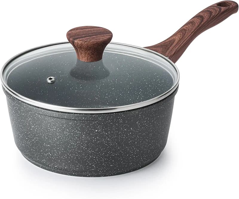 SENSARTE Nonstick Saucepan with Lid — image 1