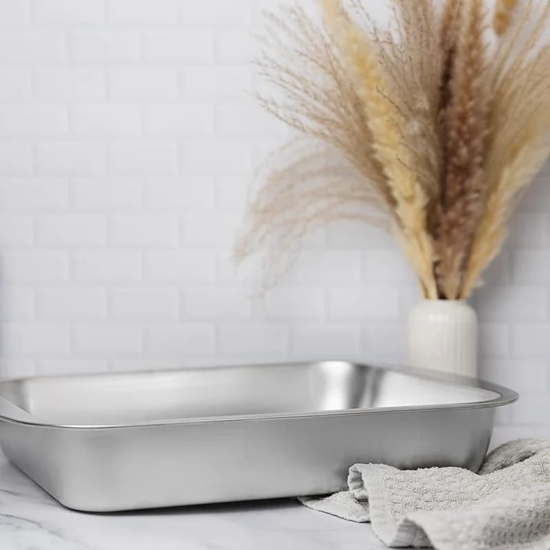 Fox Run Stainless Steel Roasting Pan — image 4