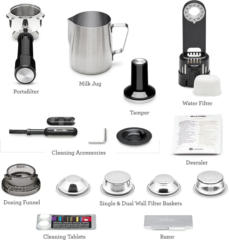 Breville Barista Express Espresso Machine BES870BTR