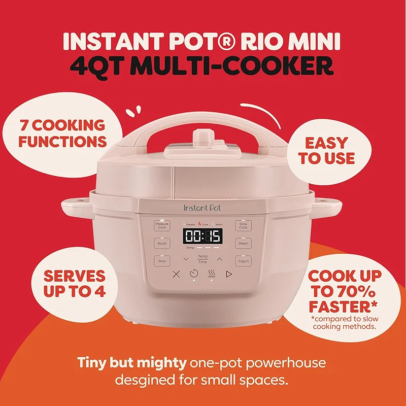 Instant Pot 4QT RIO Mini 7-in-1 Multi-Cooker — image 7