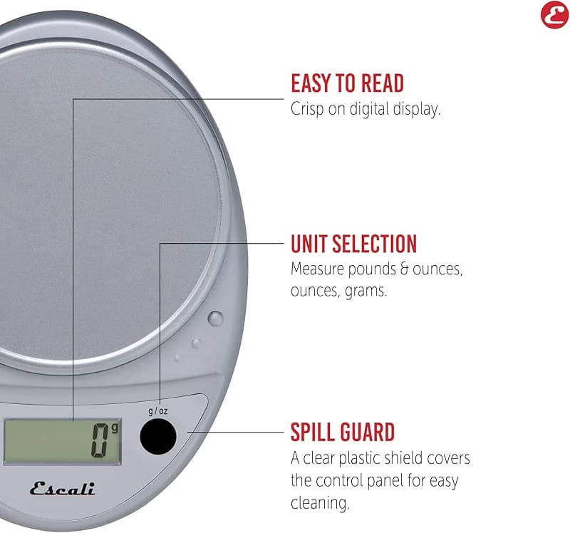 Escali Primo Digital Food Scale Multi-Functional Kitchen Scale and Baking — image 2