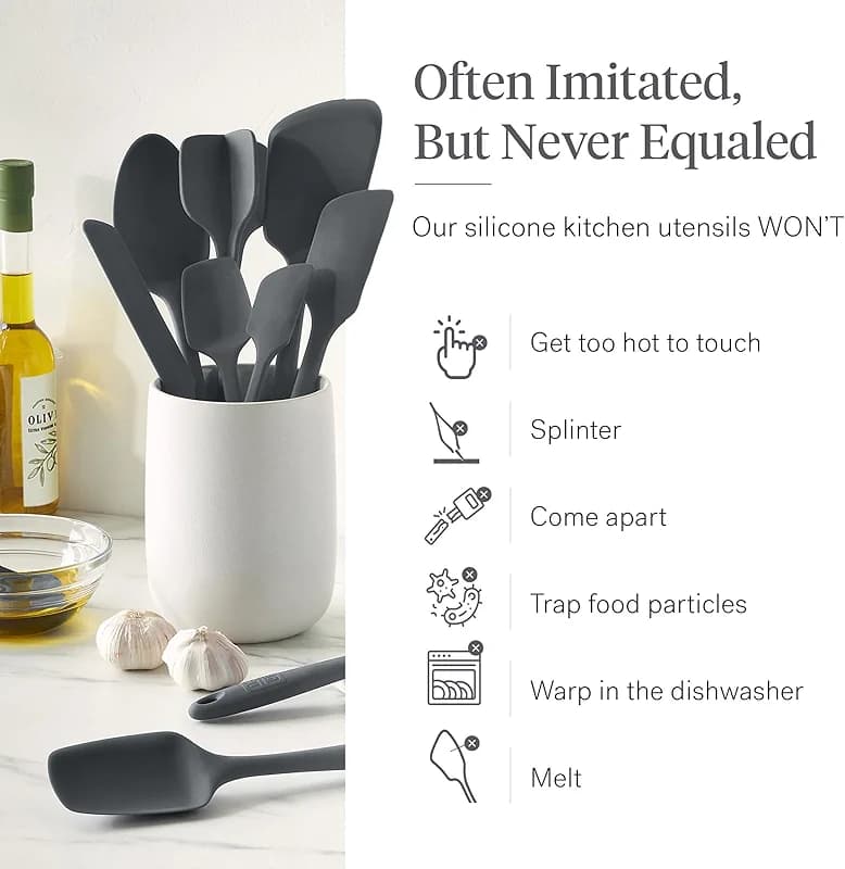 GIR Get It Right 10-Piece Silicone Essentials Kitchen utensils set - Ladle — image 3