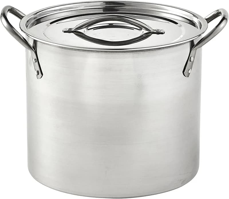 IMUSA 12 Quart Stainless Steel Stock Pot with Lid — image 1