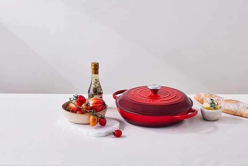 Le Creuset Enameled Cast Iron Signature Braiser — image 4