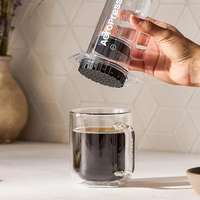 AeroPress Clear Coffee Press - All-in-One French Press — image 4