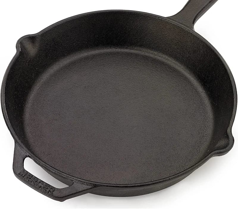 Mercer Culinary Pre-Seasoned Cast Iron Skillet — image 3