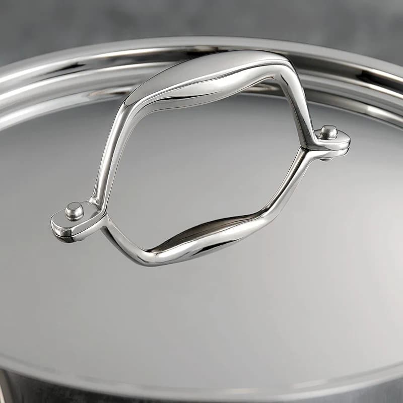 Tramontina Signature Tri-Ply Clad Stainless Steel 3-Quart Sauce Pan with — image 2