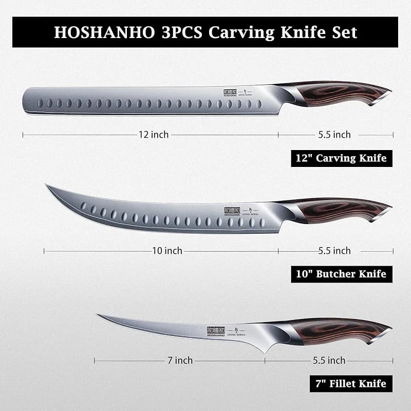 HOSHANHO Carving Knife Set 3PCS — image 2