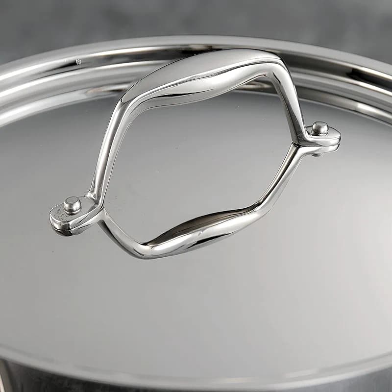 Tramontina Signature Tri-Ply Clad Stainless Steel 4-Quart Sauce Pan with — image 1