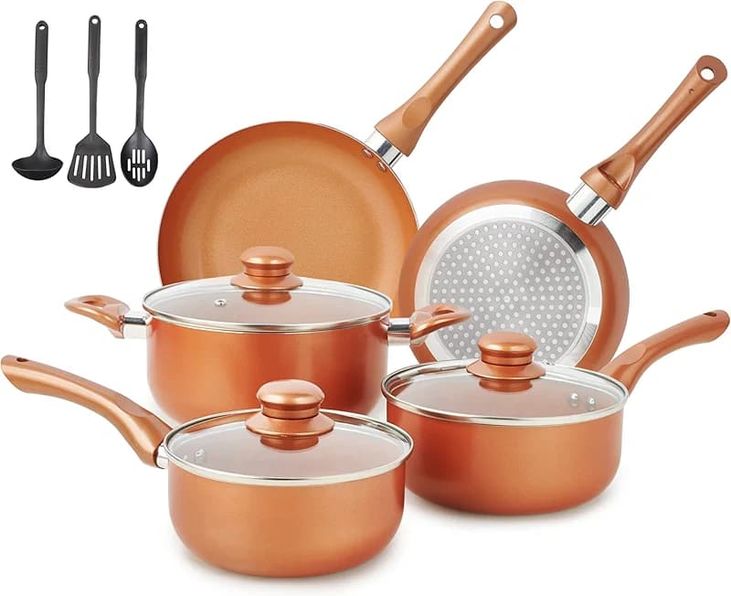 M MELENTA Pots and Pans Set Ultra Nonstick — image 1