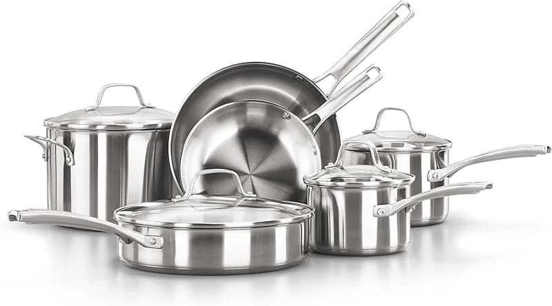 Calphalon Classic Stainless Steel Cookware Set — image 1
