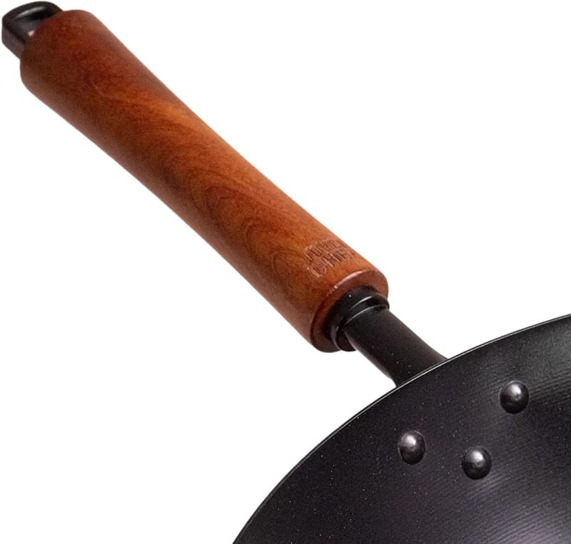 Joyce Chen Classic Series 14-Inch Preseasoned Carbon Steel Wok — image 3