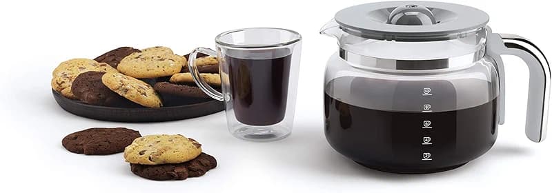 Smeg 50's Retro Style Aesthetic Drip Coffee Machine with 10 Cup Glass — image 6