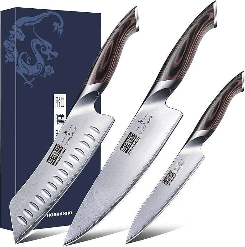 HOSHANHO 3 Pieces Knife Set — image 3