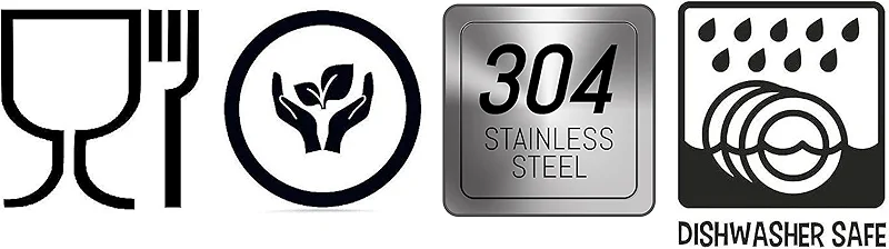 Strainer Set Fine Mesh – Premium 304 Stainless Steel (18/8) – 8″ — image 7