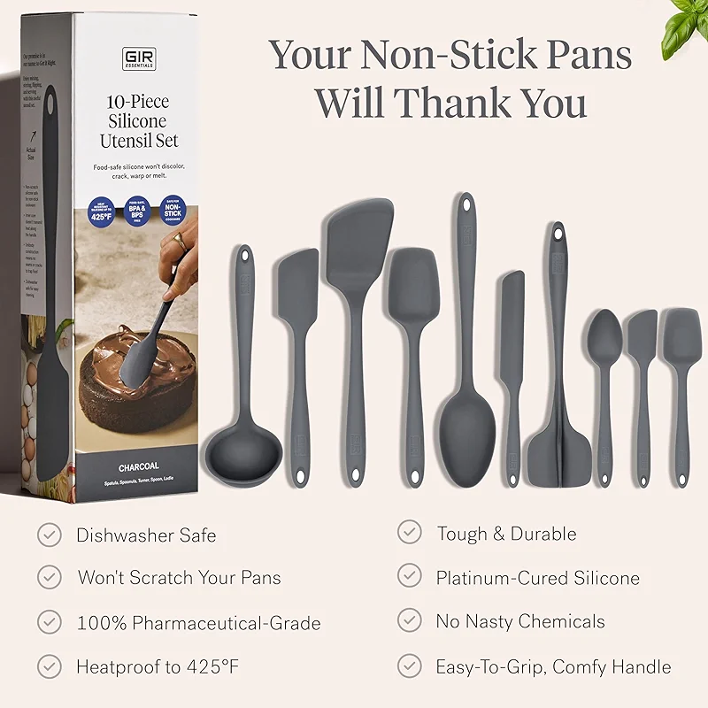 GIR Get It Right 10-Piece Silicone Essentials Kitchen utensils set - Ladle — image 4